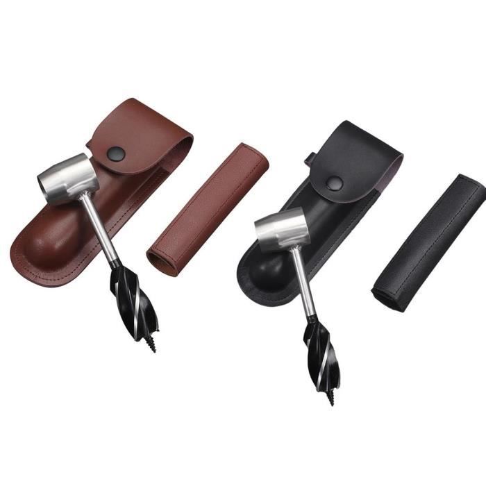 Kit De Tarière Manuelle En Acier Inox - Outil Multifonction Survivaliste Pour Percer Le Bois, Foret à Main