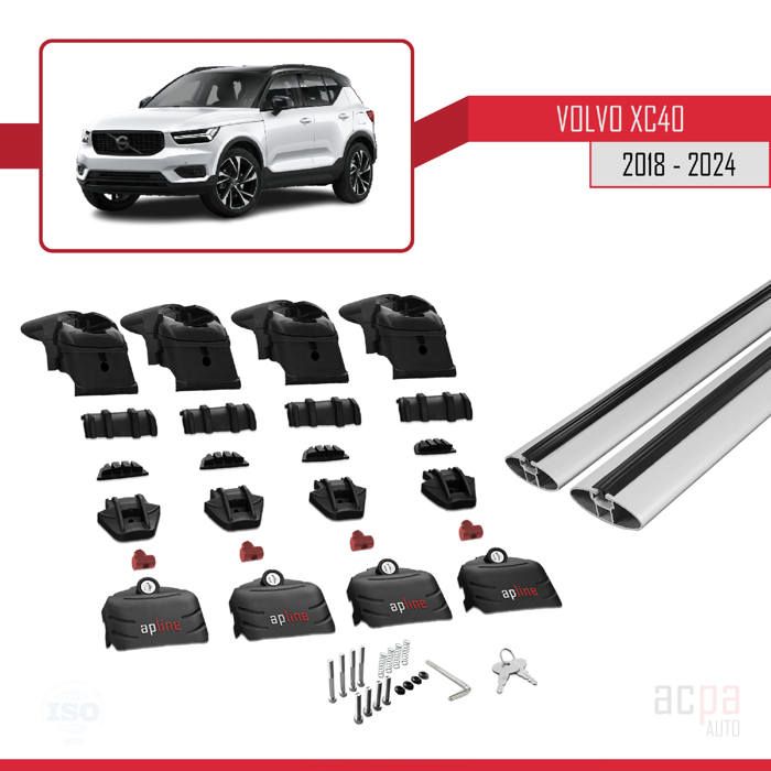 Alpine ACE-2 Dakdrager Set 2 Staven - Compatibel Met Volvo XC40 2018-2025