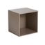 Etagere Cube En Bois L35cm Personnalisable Multikaz Taupe 1