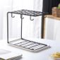 Range Assiette Noir Rangement Vertical Vaisselle