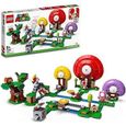 LEGO 71368 Super Mario Jeu de construction - Ensemble d'extension La chasse au trésor de Toad LEGO-0