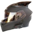 Casque Modulable Bluetooth Moto Modulable Flip-Up Helmet Casques Motocross Integral Helmet Dot Homologué Full Face Motorcycle Helm-0