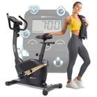HS HOP-SPORT Hop-Sport Vélo d’appartement magnétique, Masse d'inertie 9 kg, Vélo fitness HS-2090H Aveo, 8 niveaux de résistance, Max. 120 kg