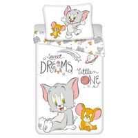 Jerry Fabrics - Tom & Jerry - Housse de couette + Taie - 100 x 135 cm