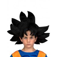 Perruque - Dragon Ball - Goku - Enfant - Noir