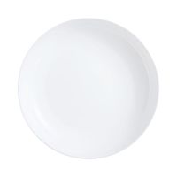 Grande assiette blanche Couscous 25 cm - Friend's Time Experience White - Luminarc Blanc