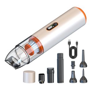 Aspirateur à Main Sans Fil 16000 Pa - Mini Aspirateur Portable Voiture Maison Avec Buse Animaux