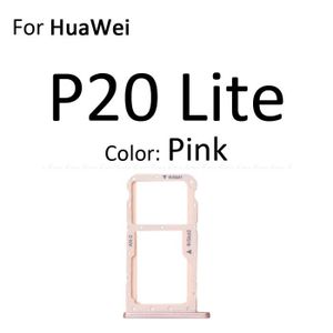 Accessoire - pièce PDA Pour P20 Lite Pink - Adaptateur de prise de carte 