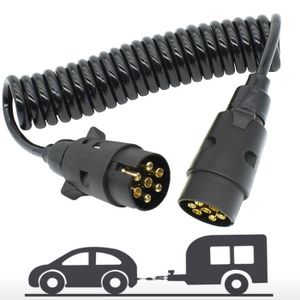 beler Câble de faisceau de câblage de prise de bobine d'allumage à 7  broches : : Auto et Moto