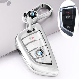 Koaudb Coque de clé de Voiture pour BMW Soft TPU Full Protection
