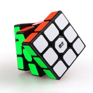 CUBE ÉVEIL Noir - Cube magique original du bout des doigts pour enfants, Jouet de puzzle pour enfants, Chaudron magique,
