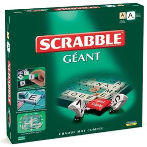 JEU SOCIÉTÉ - PLATEAU Lettres En Plastique Scrabble Géant-Grand Classiqu