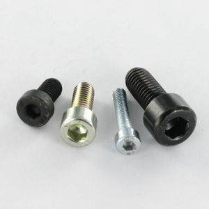 VIS METAUX INOX A2 CHC//BTR HEXAGONAL CREUX//CLE DE 6 8X80 FILETEE SUR 28