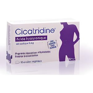 TOILETTE INTIME Cicatridine Acide Hyaluronique 10 ovules