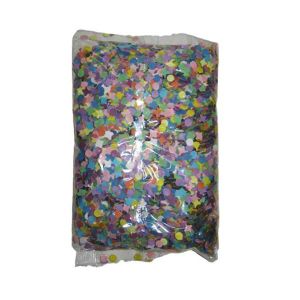 Lot 10 Sac de 5kg de Confettis soit 50kg pour Soirée Carnaval Multicolore LCN