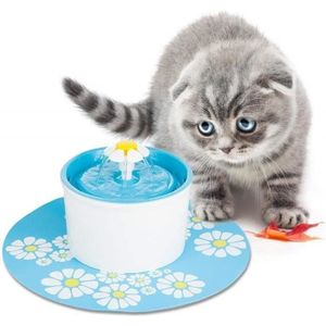 Cat It Fontaine Eau Fleur 2 0 Bleu Cdiscount Animalerie