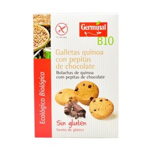 BISCUIT AUX FRUITS GERMINAL - Biscuits au quinoa sans gluten avec pépites de chocolat 250 g (Chocolat)