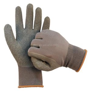 GANT DE CHANTIER Taille M - grise - Gants de sécurité gris d'hiver pour le travail et la Construction, pour le soudage CE