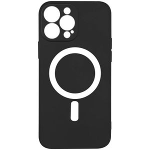 Oumida Coque Magnétique pour iPhone 13, Protection Antichoc Étui Mat Translucide, Coque avec MagSafe pour iPhone 13, Noir