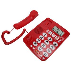 PIÈCE TÉLÉPHONE Duokon Téléphone filaire pour le bureau Téléphone 