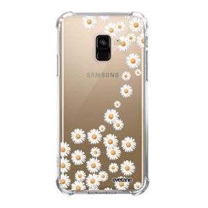 COQUE - BUMPER Coque pour Samsung Galaxy A8 2018 anti-choc souple angles renforcés Marguerite Evetane.