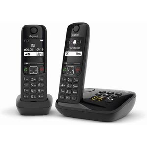 Téléphone sans Fil Digital Dect Couleur Gris Gigaset Gigaset AS475 