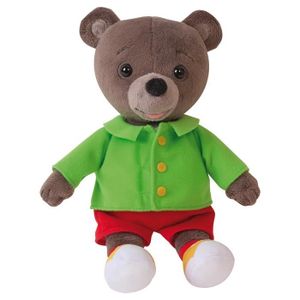 PELUCHE Peluche Petit Ours Brun - JEMINI - 25 Cm - Age min