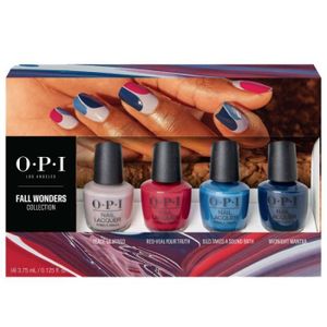 VERNIS A ONGLES Vernis à ongle - OPI - Nail Lacquer - Collection Fall Wonders - Kit de 4 minis vernis