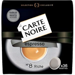 Café expresso N°8 Carte Noire pour Senseo x48 dosettes - 336g