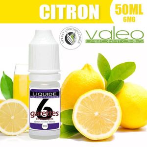 E-liquide Citron 6mg - Cdiscount