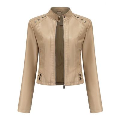 Luadnysin Veste Printemps Femme Blouson Aviateur Courte