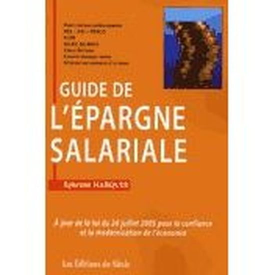 Guide De L Epargne Salariale Achat Vente Livre Les