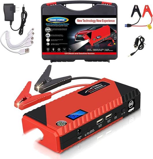 AVAPOW Démarreur De Batterie De Voiture, Pack De Démarrage De Batterie