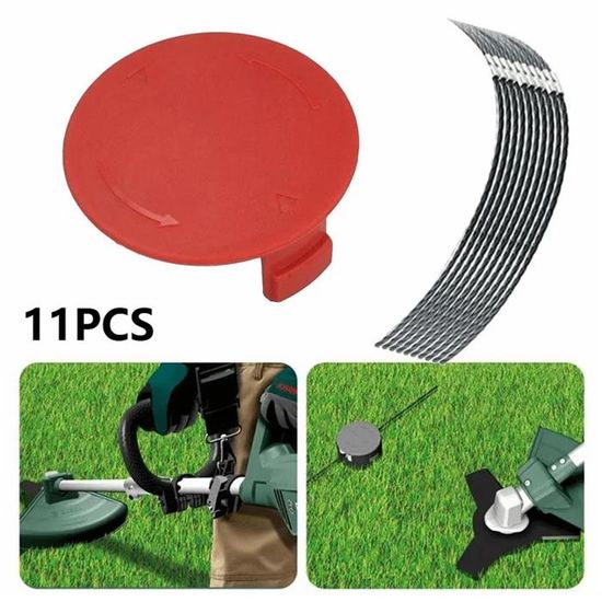 Fil Débroussailleuse Pour Bosch AFS 23-37 - 20 Fils 3,5mm, Longueur 39cm, Nylon Renforcé