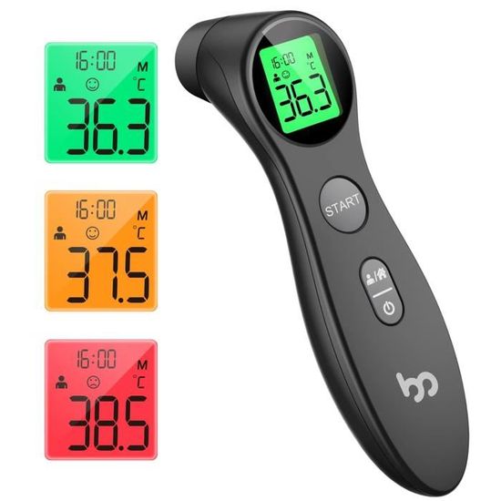 Thermomètre infrarouge bébé Pistolet de mesure de température numérique  infrarouge sans contact Thermomètre frontal - Chine Thermomètre frontal,  Front Thermomètre infrarouge