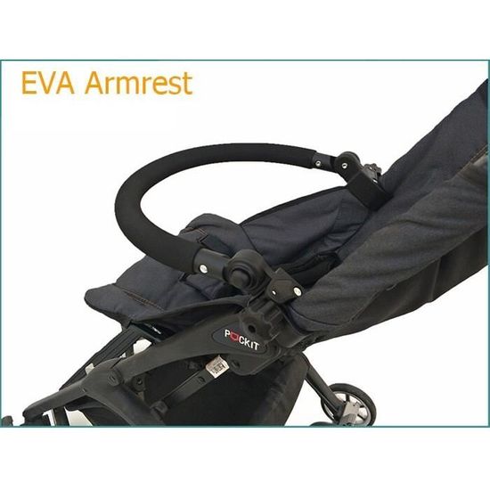 Pockit + accessoires de poussette pour bébé, accoudoir en cuir GB Pockit 2019, rampe de pare chocs avant CHANCELIERE - SHY16479