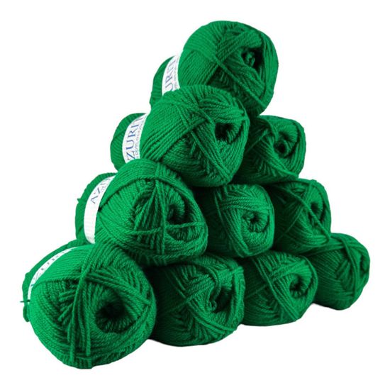 Gomitoli Distrifil AZURITE 3033 – 100% Acrilico – Confezione Da 10 – Ferri 3-4 – 140m Per 50g