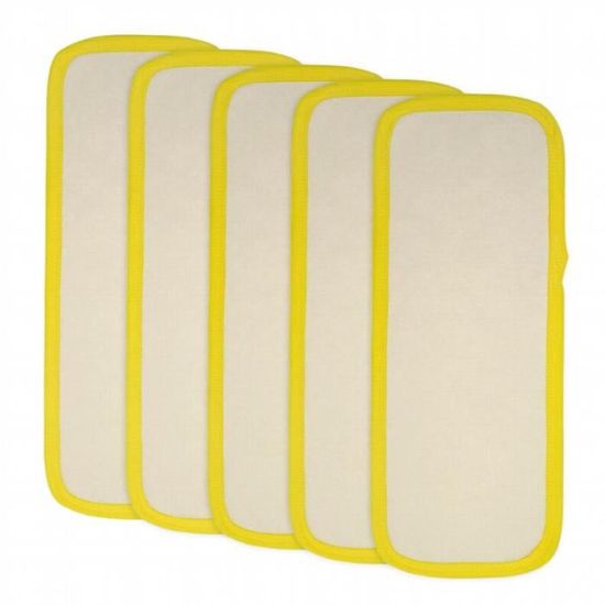 100 Doublures Jetables Pour Couches Lavables - Tissu Absorbant Bambou, Taille 18x28 Cm - 8