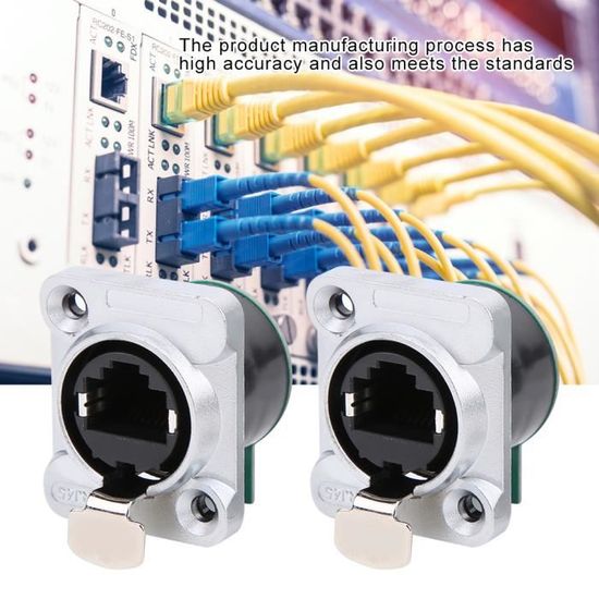Panneau Rj45 Panneau Pcb Rj45, Connecteur De Prises Étanches D ...