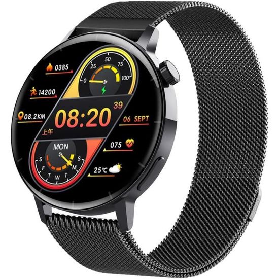 W34 Ecg Montre Intelligente Tracker De Fitness Tracker D'activité Étanche Montre