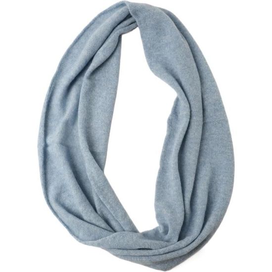 Prettystern Écharpe Tube 100% Cachemire - Foulard Unisexe Ultra Léger Pour Homme Et Femme