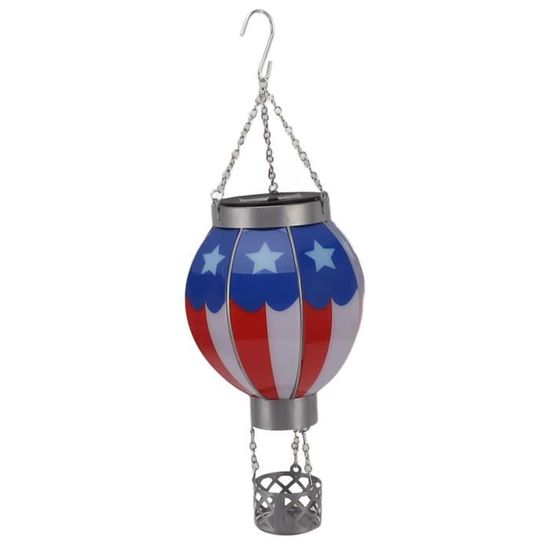 Lanterne Montgolfière Avec Flamme Vacillante - Lampes D'extérieur