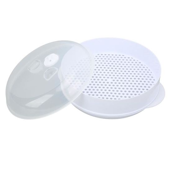 Cuiseur Vapeur Avec Régulateur De Vapeur Double Pour Micro-ondes