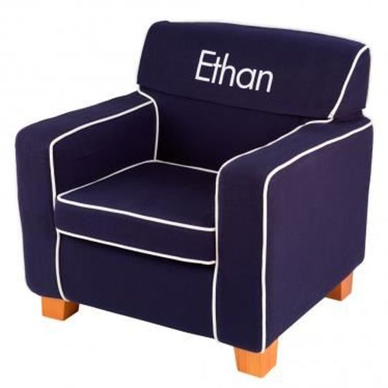 Fauteuil Club Laguna Bleu Personnalisable Cdiscount Puericulture Eveil Bebe