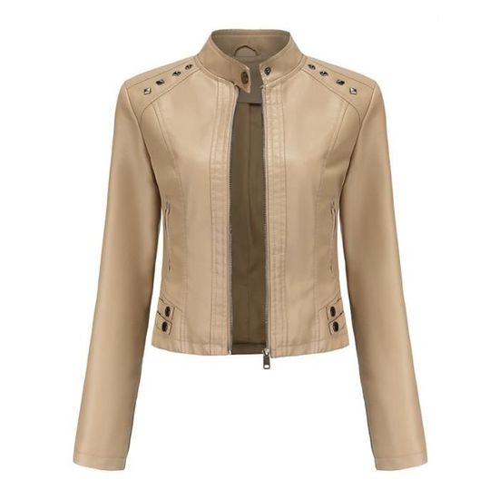 Blouson court femme shop