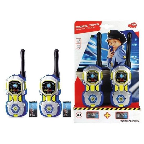 Walkie Talkie Bambini Portata 80m Colori Assortiti 201118176 Dickie