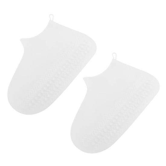 Sur-chaussures Vélo Velotoze 2.0 - Blanches - Protection Pluie Route