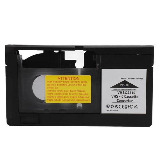 ADAPTATEUR DE CASSETTE VHS vers VHSC Cadeaux professionnels pour les