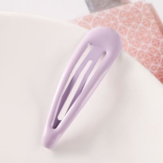 Lot De 2 Barrettes Fines En Métal Or Et Argent - Style Français Minimaliste - Pour Cheveux Fins Ou épais