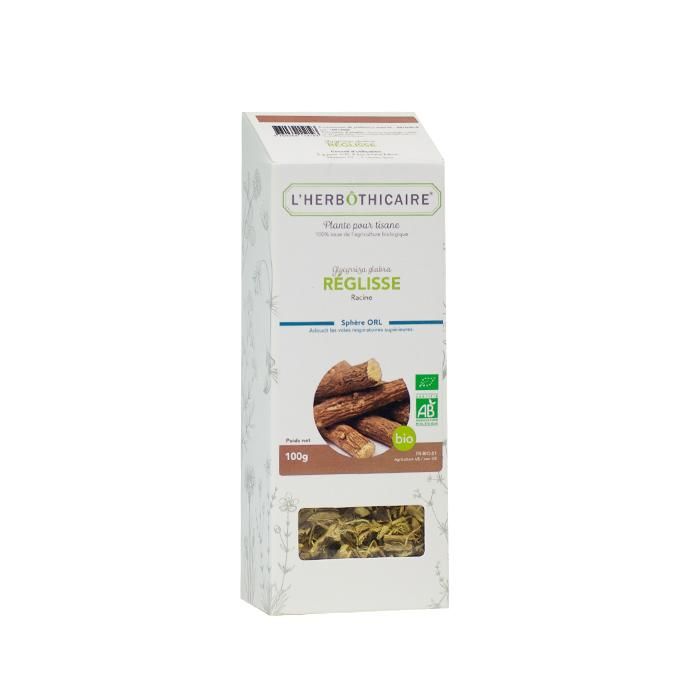 L'Herbôthicaire Tisane Réglisse Bio 100g